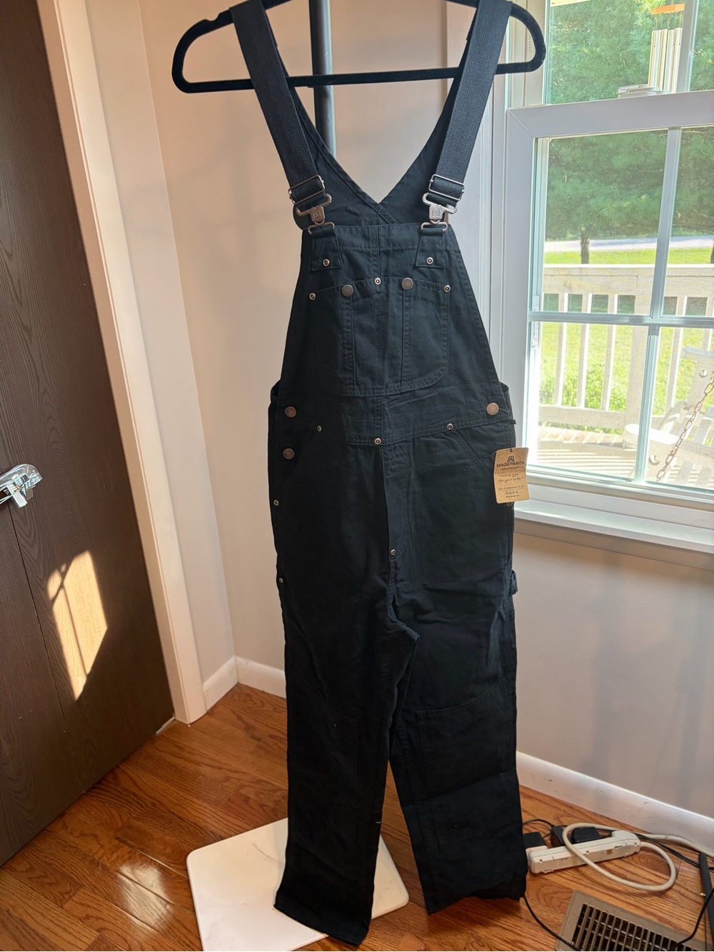 Madepants XS Whimsigoth Boho Women's Carpenter Overalls NWT